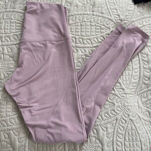 Lululemon Athletica Light Purple High-Waisted Leggings